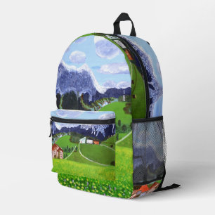 Schöne Norwegen-Rucksack Bedruckter Rucksack