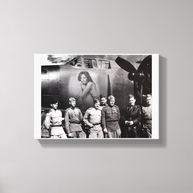 Schöne Notenkunst Leinwanddruck (Vorderseite)