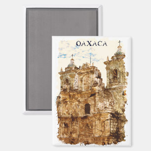 Schöne Oaxaca Mexiko Templo de Santo Domingo Magnet