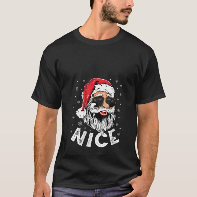 Schöne oder Böse passende Weihnachts-Paarkostüme T-Shirt (Vorderseite)