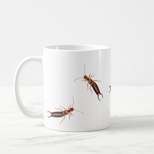 Schöne Ohrwürmer Kaffeetasse (Links)
