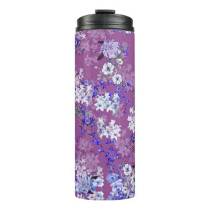 Schöne Ölgemälde Blumen und Zweige Kleine Fl Thermosbecher