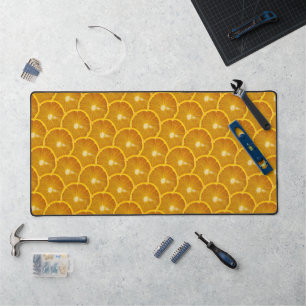 SCHÖNE ORANGE SLICES SCHREIBTISCHUNTERLAGE