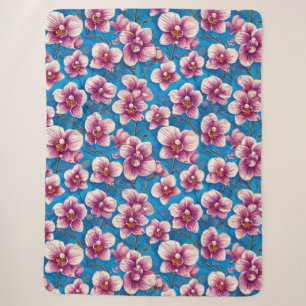 Schöne Orchideenblüten Sherpadecke