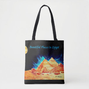 Schöne Orte in Ägypten Tasche