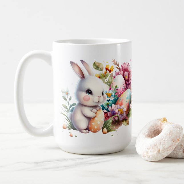 Schöne Ostersonne Kaffeetasse (Mit Donut)