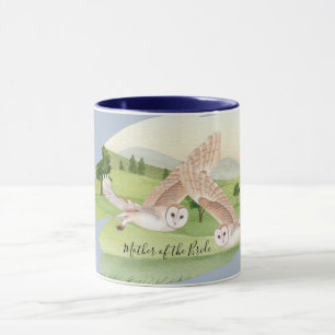 Schöne OWLS-Hochzeit Tasse