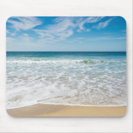 Schöne Ozean- und Strandszene Mousepad
