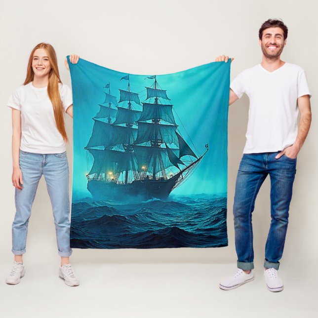 Schöne Ozeanreisen Fleecedecke (Beispiel)