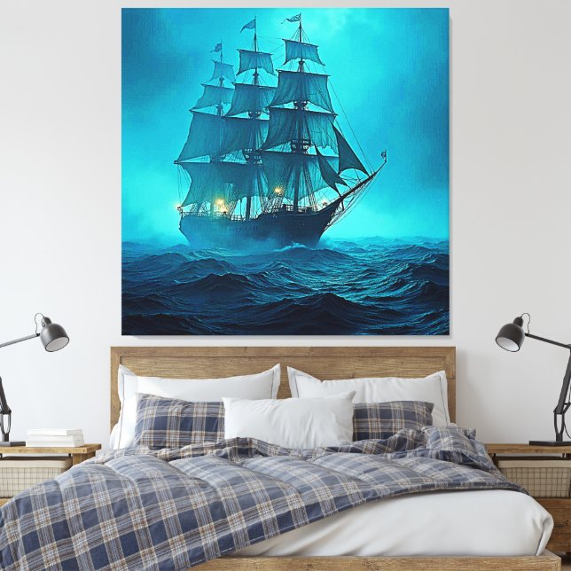 Schöne Ozeanreisen Leinwanddruck (Insitu (Schlafzimmer))