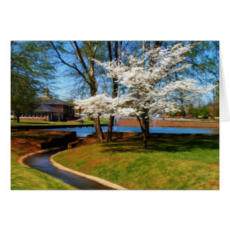 Schöne Parklandschaft