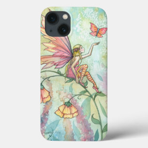 Schöne Pastell-Wasserfarben-Blumen-Fee-Kunst Case-Mate iPhone Hülle