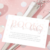 Schöne pastellfarbene Babydusche Bücher für Baby