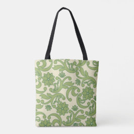 Schöne, pastellfarbene Wirbel Tasche