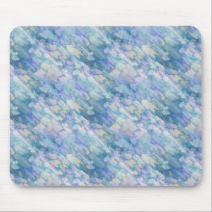 Schöne Pastelltafel Blau und Rosa Maus Pad Mousepad