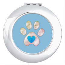 Schöne Paw mit Herz
