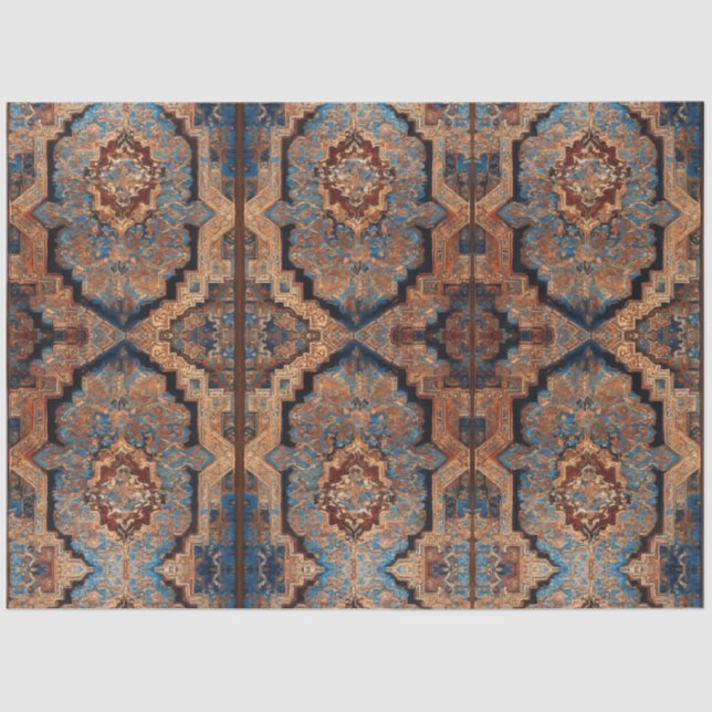 Schöne persische Alte Muster Beliebte Sammlung Seidenpapier (Vorderseite)