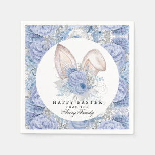 Schöne Personalisierte Flora Ostern Serviette