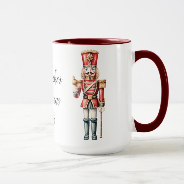 Schöne Personalisierte Nutcracker-Veröffentlichung Tasse (Rechts)