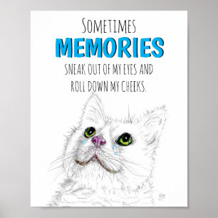 Schöne Pet-Gedenkworte des Loss-Poster Poster