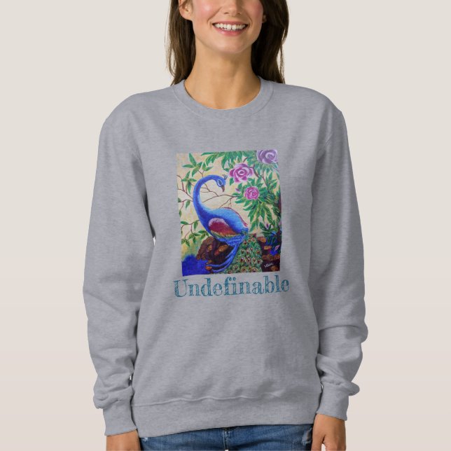 schöne Pfauen-T - SHIRT (Vorderseite)