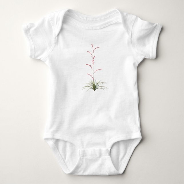 Schöne Pflanze Baby Strampler (Vorderseite)