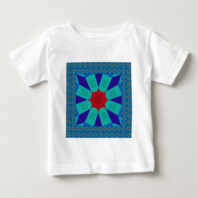 Schöne Phantastische ägyptische Feminine-Design-Fa Baby T-shirt (Vorderseite)