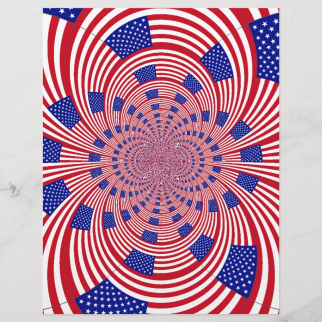 Schöne Phantastische Flagge der Vereinigten Staate (Vorderseite)