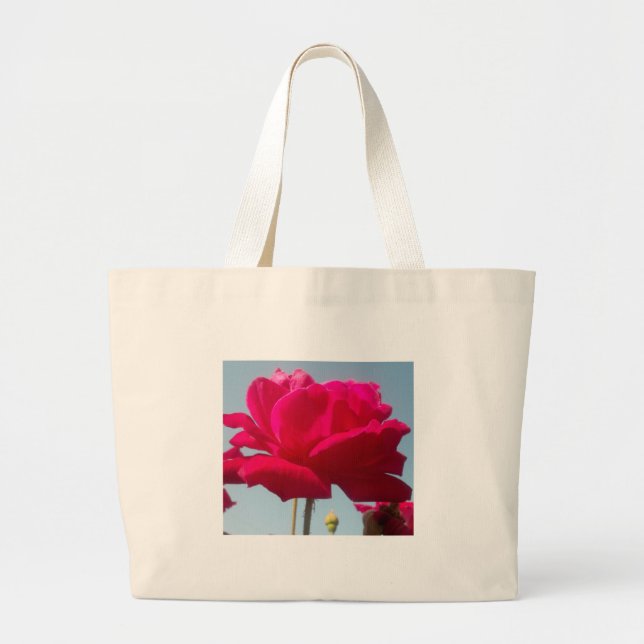 Schöne Phantastische Hakuna Matata Rose für die Br Jumbo Stoffbeutel (Vorne)