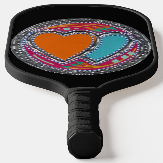 Schöne phantastische Liebe, um alle Herzen retten Pickleball Schläger (Ablage )