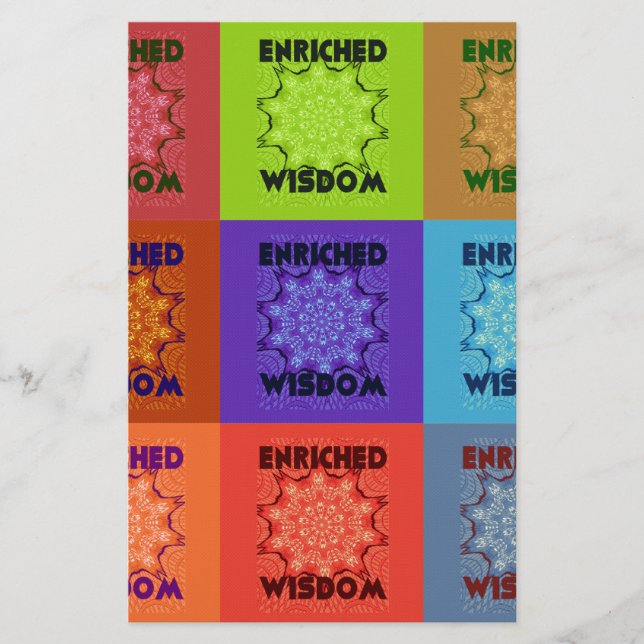 Schöne Phantastische Pop Kunst, Dichtung und Musik Briefpapier (Vorderseite)