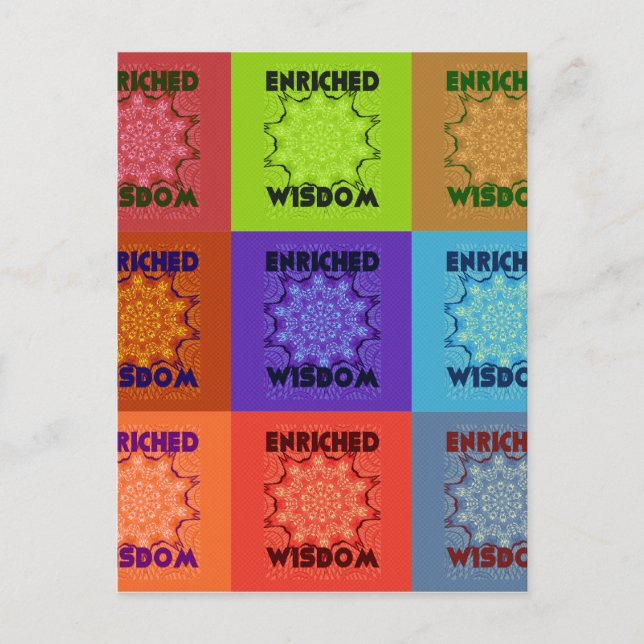 Schöne Phantastische Pop Kunst, Dichtung und Musik Postkarte (Vorderseite)