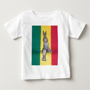 Schöne phantastische Rabbit Rasta Oasis Metal Bunn Baby T-shirt