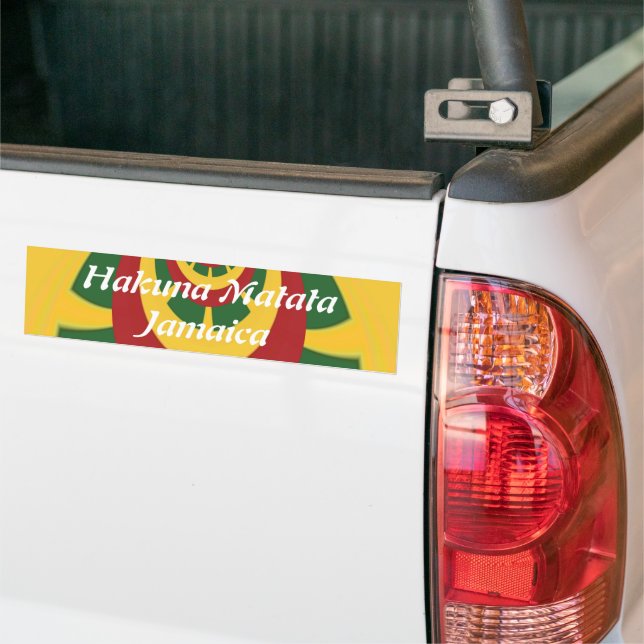 Schöne Phantastische Rasta-Farben Kunstdrucken Autoaufkleber (Auf Lkw)