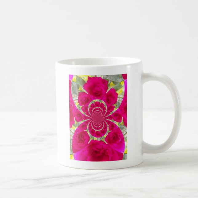Schöne Phantastische Rote Rosen.jpg Kaffeetasse (Rechts)