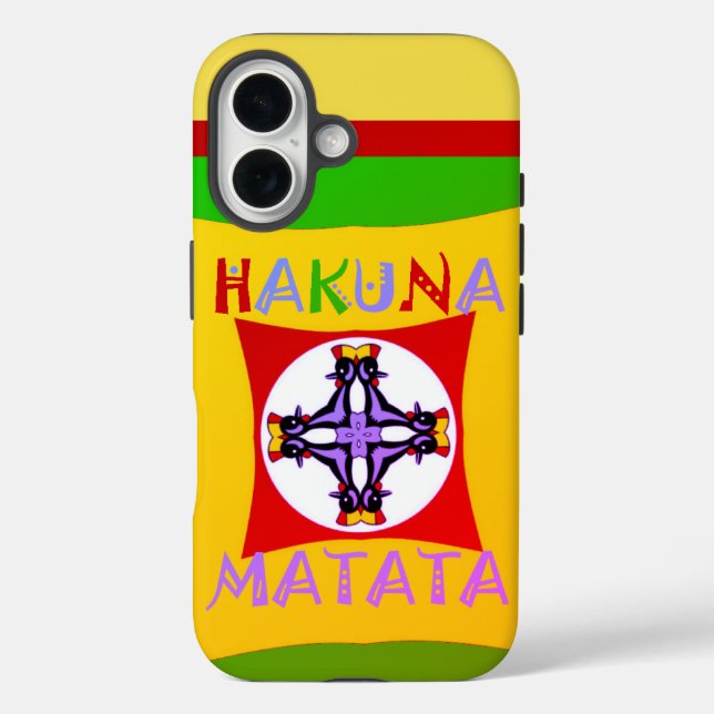 Schöne Phantastische schöne Cranes Hakuna Matata T iPhone 16 Hülle (Rückseite)