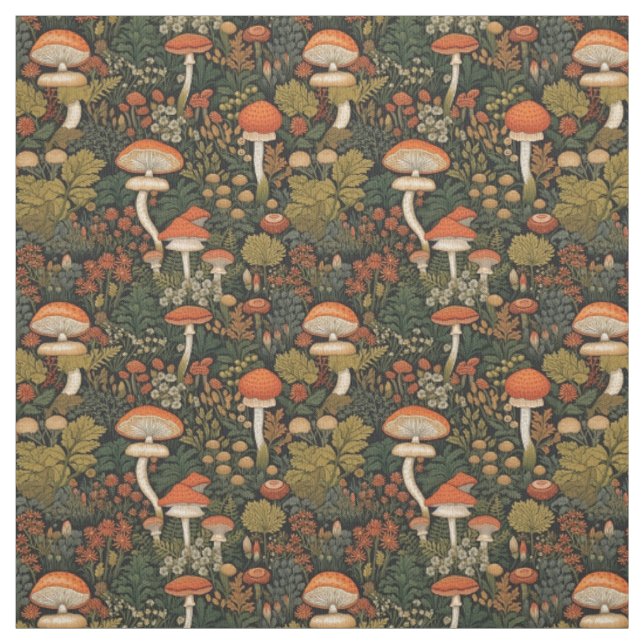 Schöne Pilze Stoff (Muster)