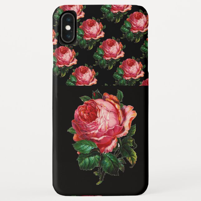 SCHÖNE PINK ROSE Case-Mate iPhone HÜLLE (Rückseite)