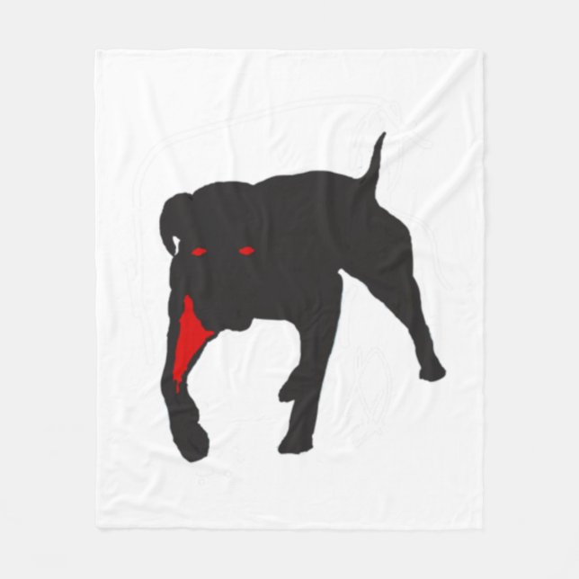 SCHÖNE PITBULL GIFT IDEE FÜR HUNDENLIEBER FLEECEDECKE (Vorderseite)
