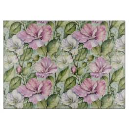 Schöne Platterbsen auf Minze Schneidebrett