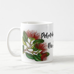 Schöne Pohutukawa-Blumen-Kaffeetasse Kaffeetasse