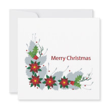 Schöne Ponsettia Blume Einzigartiges Design