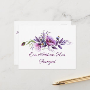 Schöne Popes Änderung der Adresse Postkarte