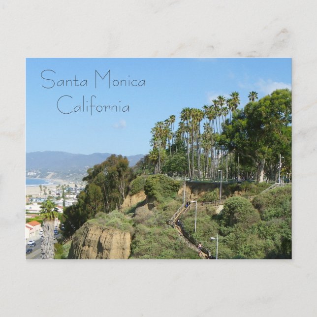 Schöne Postkarte Santa Monica! (Vorderseite)