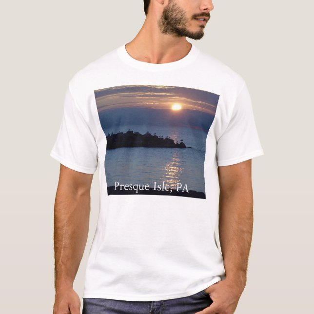 Schöne Presque Insel T-Shirt (Vorderseite)