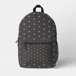 Schöne Punkte-Rucksack für Frauen Bedruckter Rucksack