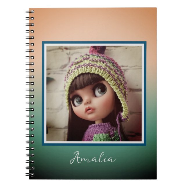 Schöne Puppe Blythe Big eyes fantasievollen Spaß Notizblock (Vorderseite)