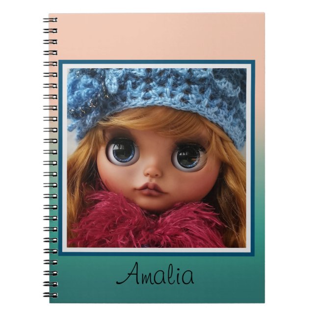 Schöne Puppe Blythe Big eyes fantasievollen Spaß Notizblock (Vorderseite)