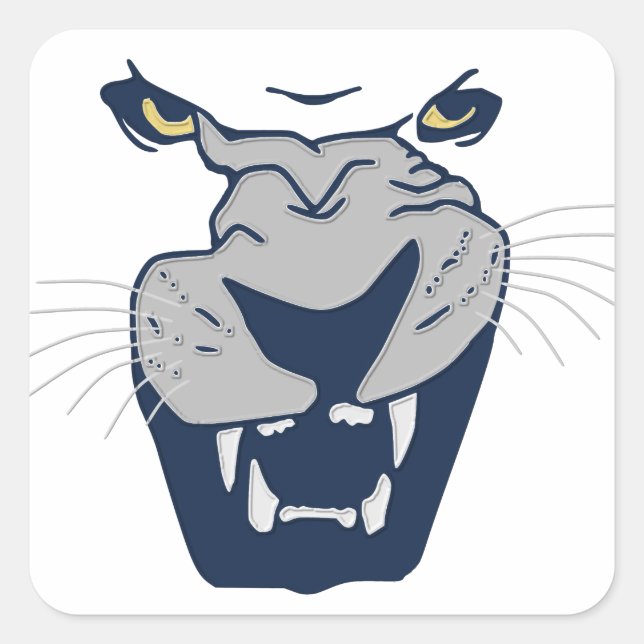 SCHÖNE QUADRATISCHER AUFKLEBER (Vorderseite)