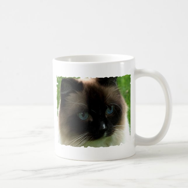 Schöne Ragdoll Katzen-Tasse Kaffeetasse (Rechts)